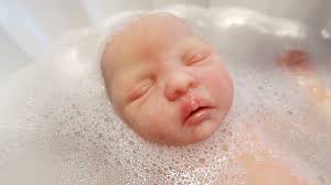 Dip the towel in warm water with some detergent or soap and use it to wipe your daughter's silicone baby doll. Giving My Mini Silicone Baby Doll Reborn A Bath For The First Time Youtube