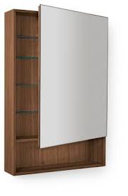 Modern Durant Medicine Cabinet With Right Swing Door 5 25d 20w 30h In Walnut Wood Bath Furniture Modern Bathroom Mirrors Update Cabinets