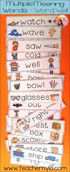 Nyla S Crafty Teaching Multiple Meaning Words Ideas For Teaching Multiple Meaning Words Multiple Meaning Words Activities Words