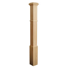 Shop our newell post selection from the world's finest dealers on 1stdibs. Alexandria Moulding 4 Inch X 4 Inch X 49 7 8 Inch Unfinished Oak Newel Post The Home Depot Canada