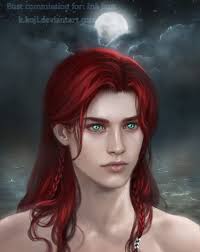 Kyrenic Pheeris Beast Summoner Scythe Elf Drakillion Elf Hybrid Embodiment Of Reincarnation Trait Tear Of Sor Red Hair Elf Characters With Red Hair Portrait