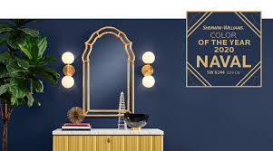 sherwin williams 2020 color of the year naval