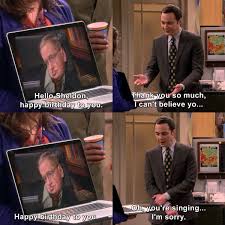 Tvgag On Twitter Happy Birthday To You Sheldoncooper Stephenhawking Thebigbangtheory Thecelebrationexperimentation Tbbt Bigbangtheory Bbt Memesdaily Meme Https T Co Sxbrf4h82d