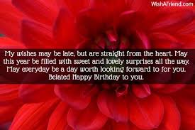 Birthday Wishes For Crush Belated Birthday Wishes Belated Birthday Wishes Birthday Wishes Greetings Belated Birthday