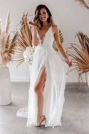 Song Gown Lace Wedding Dress Grace Loves Lace Simple Wedding Dress Casual Beach Wedding Dress Boho Casual Wedding Dress