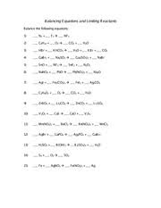 C2h4 ± 3 12 2 c02 ± 2 h20 ans mol ans Balancing Equations And Stoichiometry Worksheet Balancing Equations And Stoichiometry Answers Are Provided On The Second Sheet Please Try To Do The Course Hero