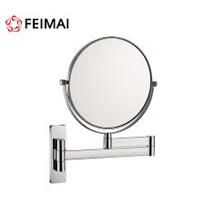 There is a bar in the back which the mirror mounts to. Arm Wall Bathroom Adjustable Mirror Wall Mounted Shaving Magnifying Mirror Buy Arm Wall Bathroom Adjustable Mirror Wall Mounted Shaving Magnifying Mirror Bathroom Adjustable Mirror Wall Mounted Shaving Magnifying Mirror Product On Alibaba Com