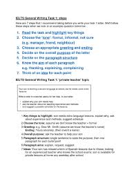 Most letters will be either formal or informal. Sample General Ielts Writing Task 1 Question International English Language Testing System