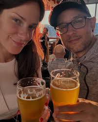 Cheers! On our way to Italy for the Somma cruise and…TO GET MARRIED!!! 💍  @omarcrafted