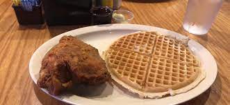 A regular plain waffle of waffles contains about 121 calories per serving. Help Estimating Calories Of This Meal Roscoe S Chicken Waffles 1200isplenty