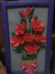 Diy membuat hiasan kado dari pita diy bow gift ribbon. Bunga Hiasan Dinding Dari Pita Satin Shopee Indonesia