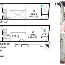 Each house plan drawing has the dimensions of the foundation, floor plans, and general information. A Floor Plans Of Case Study Chinese Shophouse And B Views Of Download Scientific Diagram