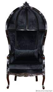 Set of 6 antique dining chairs. Victoire Balloon Chair Black Fabulous And Baroque Living Llc