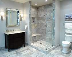 Travertine shower with river rock shower floors. An Elegant Bathroom Featuring Claros Silver Travertine Thetileshop Travertine Bathroom Elegant Bathroom Small Bathroom Remodel
