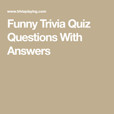 Jan 12, 2021 · it's a cracker! Funny Trivia Quiz Questions With Answers Trivia Quiz Questions This Or That Questions Trivia Quiz
