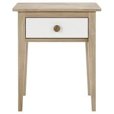 Canterbury 1 Drawer Bedside Table Freedom Furniture Fabric Armchairs Oak Bedside Tables