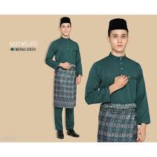 Purple royal blue navy blue maroon coral emerald green turquoise. 25 Inspirasi Keren Baju Melayu Warna Hijau Emerald Jm Jewelry And Accessories