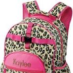 Lillian Vernon Mochila infantil personalizada Leopard Spots, Multi  colorido, Classic