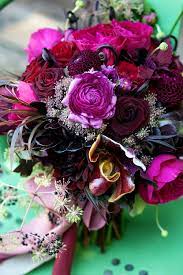 Back to the fuchsia has a large selection of gorgeous floral arrangements and bouquets. Stunning Wedding Bouquet Featuring Fuchsia English Garden Roses Black Roses Purple Ranunculu Purple Flower Pictures Light Purple Flowers Tall Purple Flowers