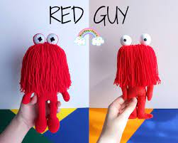 Don't Hug Me I'm Scared Red Guy Inspired Amigurumi 2 - Etsy