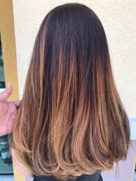 Before you try dying your hair, see what others look like in it. Strawberry Blonde Ombre On Black Hair