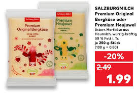 Открыть страницу «salzburgmilch» на facebook. Salzburgmilch Premium Original Bergkase Oder Premium Heujuwel 250g Angebot Bei Kaufland