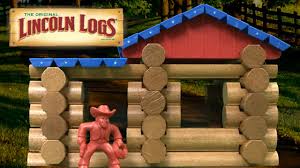 Lincoln logs offers variations of log profiles, sizes, finishes and corner systems. The Original Lincoln Logs Forge Mill Cabin From K Nex Youtube