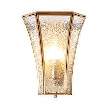 Vintage solid brass wall sconce double candle light fixture chandelier ceiling. Bathroom Candle Wall Sconce With Shade Hammered Glass 1 Light Traditional Brass Wall Light Beautifulhalo Com