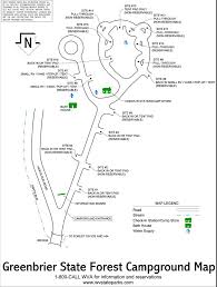 Park near the beach area and catch the lakeside trail. Greenbrier State Forest Maplets