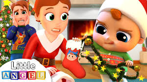 Download Deck The Halls Christmas Song Little Angel Nursery Rhymes Kids Songs Youtube