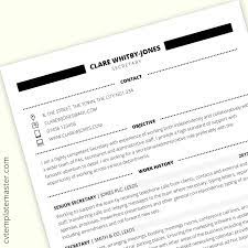 A prospective boss told young cokie roberts that women like her loved their. Secretary Cv Sample Free Cv Template In Word 2019