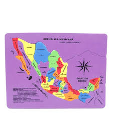 México tiene una superficie de 1.970.000 km2 (es el tercer país más grande de américa latina) y una población de 126.190.788 personas, en 2020, lo que representa una densidad de población de 64,06 habitantes por km2. Foamy Mapa De La Republica Mexicana Colores 1 Pza Office Depot Mexico