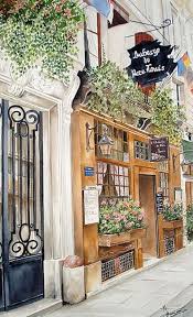 Peinture De Marie Claire Houmeau Peinture Peinture Paris Maison Dessin
