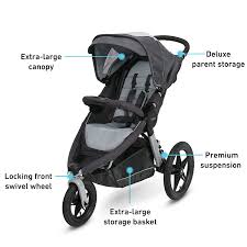 Buy Graco Relay Jogging Stroller Travel System Includes Relay Jogging Stroller And Snugride 35 Infant Car Seat Glacier Online In Greece B00uvw3wd4