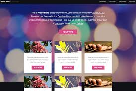 Create your own free website. 50 High Quality Free Website Templates Hongkiat