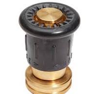 Brass 1 1/2" Full Bumper Fire Nozzle (NPSH)