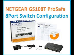 Netgear Gs108t L2 Switch Vlan Configuration Youtube