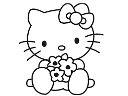 Savesave mewarnai gambar hello kitty 9 for later. 77 Sketsa Gambar Hello Kitty Terbaru Mudah Dan Menggemaskan