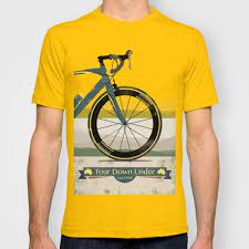 Tour Down Under Bike Race T Shirt Bike Tshirt T Shirt Cycling Race