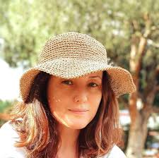 Custom Straw Hats for Young Women, Wife, Crochet Summer Hats for Mom  Daughter, Grandmother Bucket Beach Sun Hats for Women with Large Head