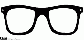 Brillen bastel vorlage / schmuck: Malvorlage Brille Zum Ausdrucken Coloring And Malvorlagan