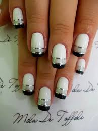 Schwarz Weisse Gelnagel Selber Machen 70 Gelnagel Muster Nageldesign Nagelideen Nagellack Kunst