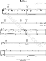 Harry Styles Falling Sheet Music In E Major Transposable Download Print Sheet Music Digital Sheet Music Music Puns