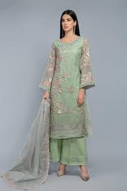 Latest Maria B Pret Stitched Summer Dresses Designs 2020 21 Collection In 2020 Designer Summer Dresses Pakistani Dress Design Party Wear Dresses
