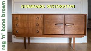T/t advancr the 70% balancr against b/l copy. Restoring And Repairing A Mid Century Modern Style Sideboard Youtube