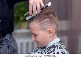 Boy Haircut Images Stock Photos Vectors Shutterstock