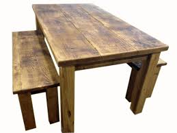 rustic pine dining table bench hawk haven