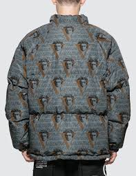 Valentino X Undercover Down Jacket With Vvv Print