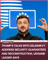 UKRAINE: Ukrainian President Volodymyr Zelenskyy said Friday that he will  meet with U.S. President Donald Trump in Florida over the  weekend.https://www.wfla.com/news/national/trumps-talks-with-zelenskyy-to-address-security-guarantees-and-reconstruction  ...