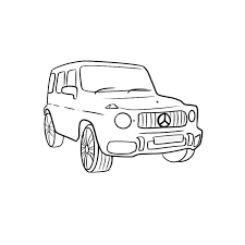 A lot of printable coloring pages can be available on just a couple of clicks on our website. Mercedes Benz G Class Coloring Page Gelandewagen Coloring Books Coloringbook Coloringbooks Coloringpage Col Mercedes Benz G Class Benz G Class Mercedes